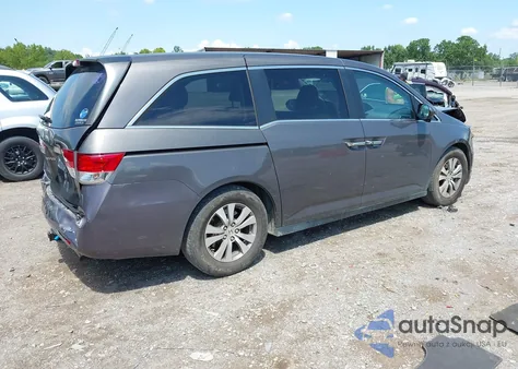 2016 Honda Odyssey Se из США, поврежденный, VIN 5FNRL5H33GB078696